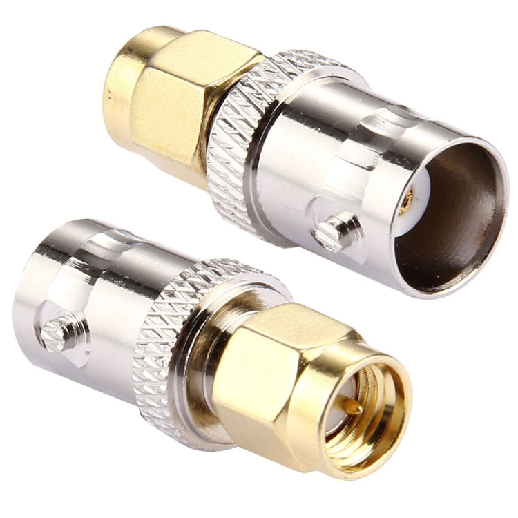 2 PCS BNC Female to SMA Male Connector, Female to SMA Male 2 PCS BNC Female to SMA Male Connector, Female to SMA Male